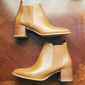 NWOT Everlane The Heel Boot Cognac Size 7.5